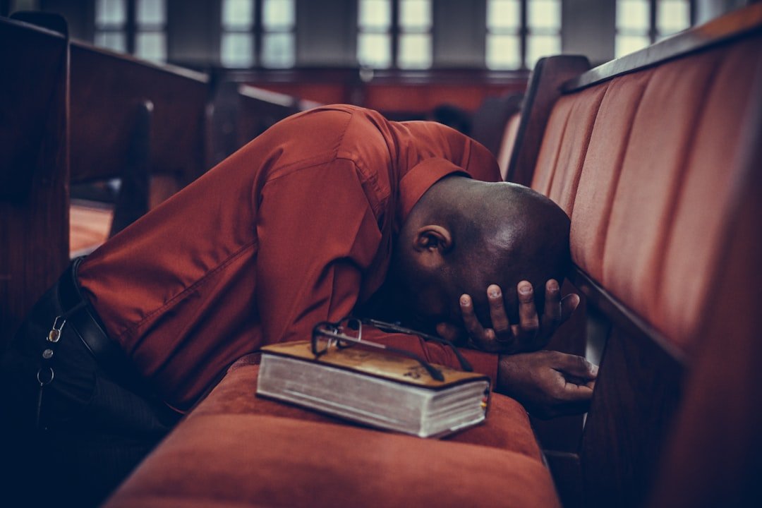Man in prayer